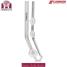 Cannon-Fenske Routine Viscometer 0.8 to 4 mm2/s indication at +40°C and +100°C IRMECO Germany